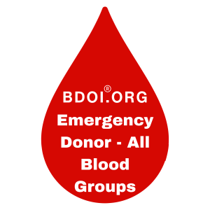 Emergency Donor - All Blood Groups
